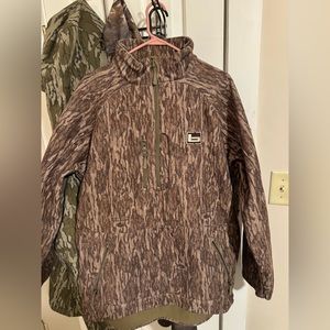 Banded Camo Pullover